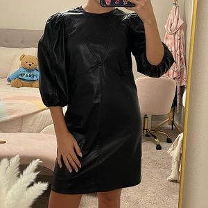 Zara black dress